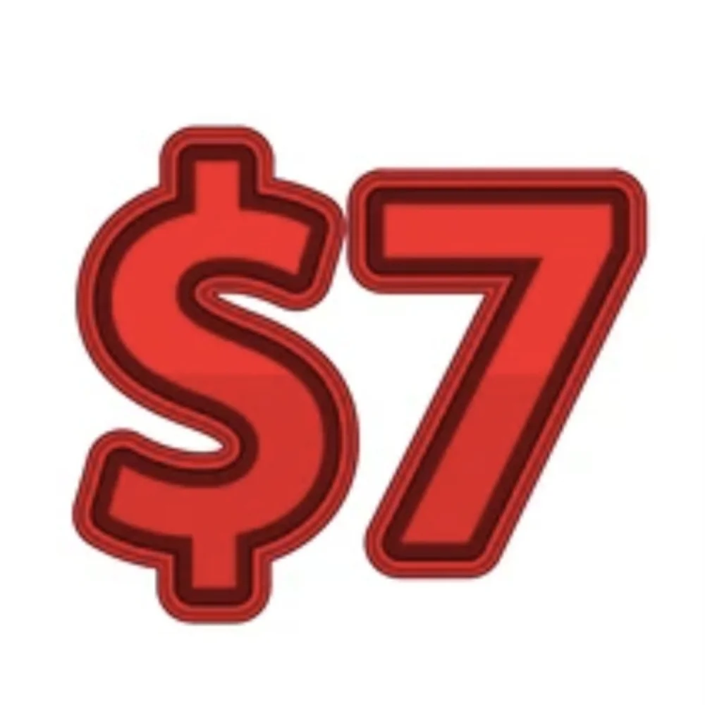 $7 unlisted start item
